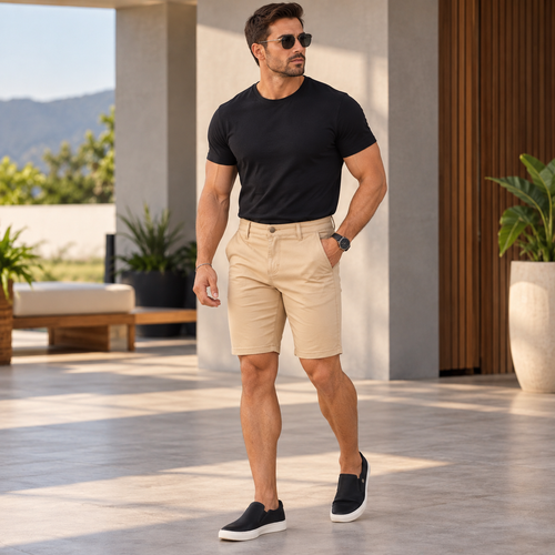 Bermuda Masculina Sarja Premium